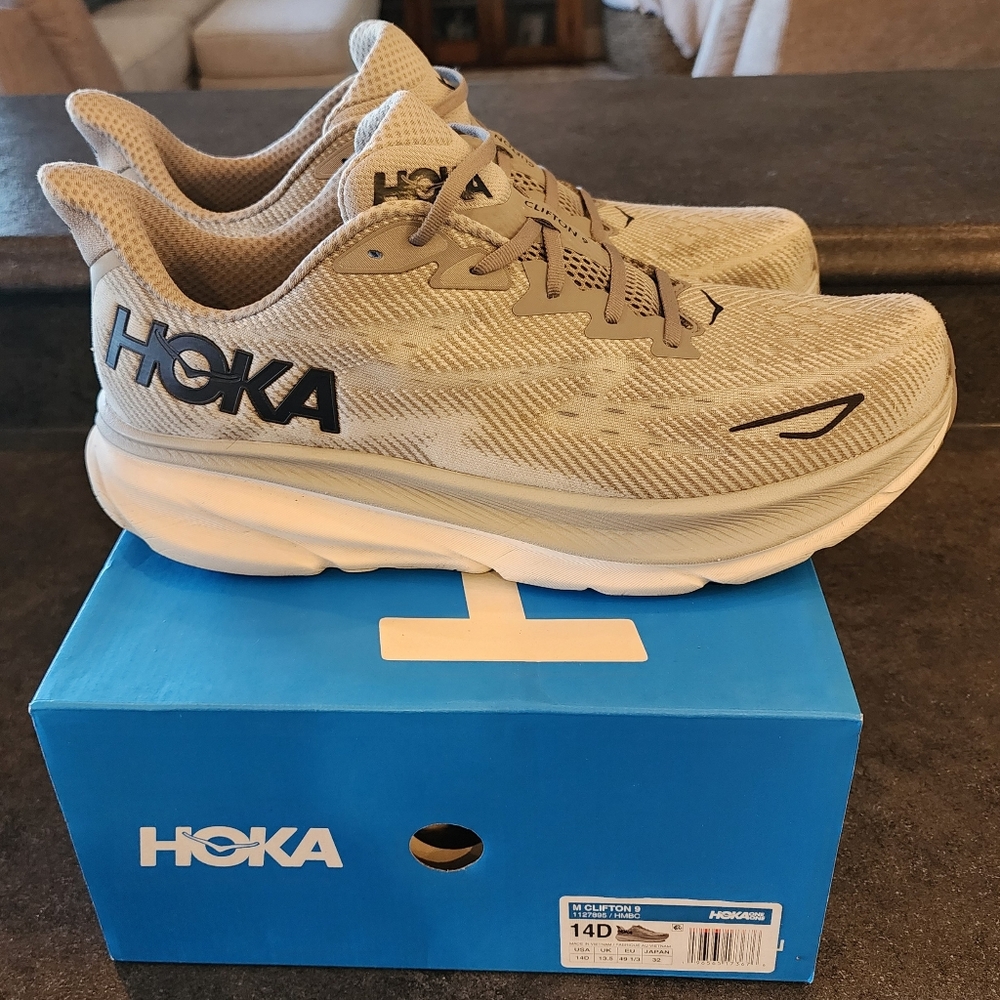 Hoka Clifton 9 men's size 14D